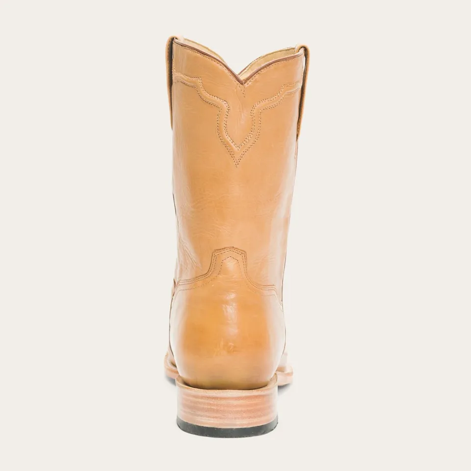Outlet Stetson Puncher Boots Tan