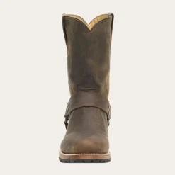 Hot Stetson Puncher Harness Boot Brown
