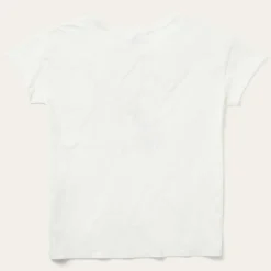 Clearance Stetson "Round Up" Vintage Tee White