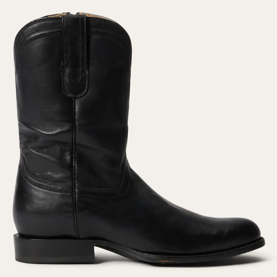 Outlet Stetson Rancher Zip Boots Black