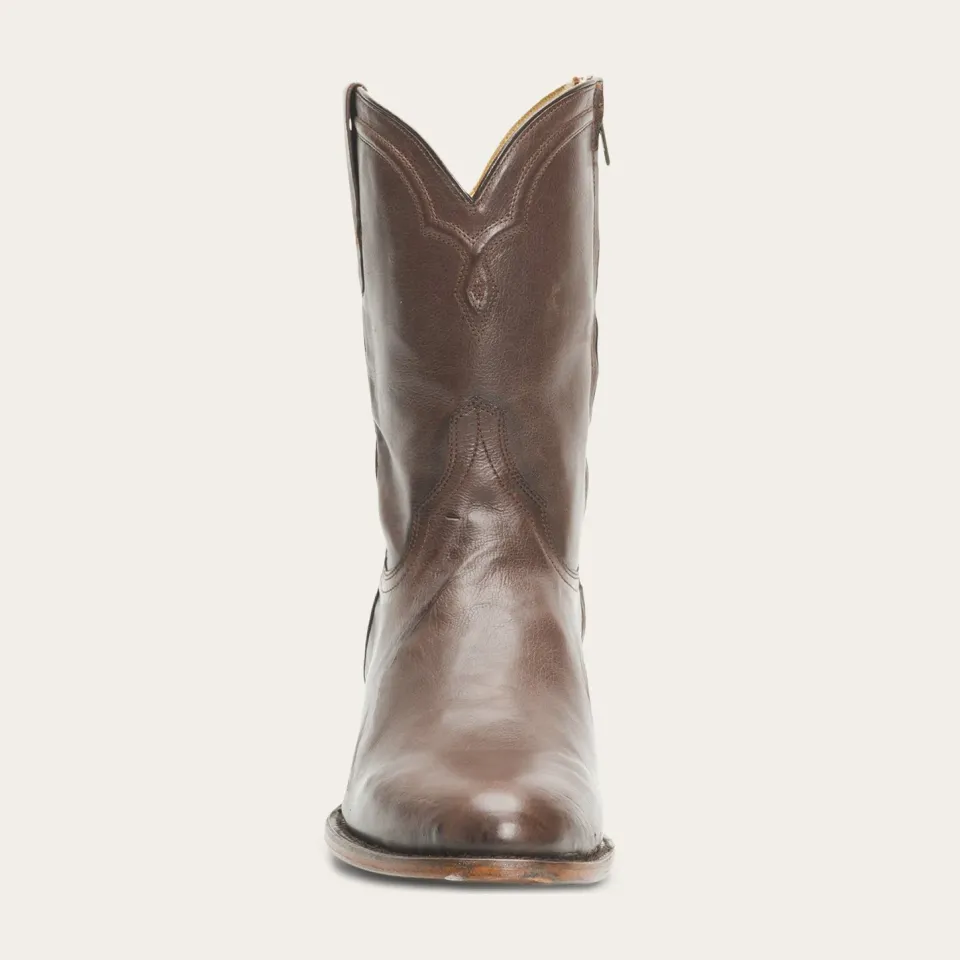 Online Stetson Rancher Zip Boots Chocolate