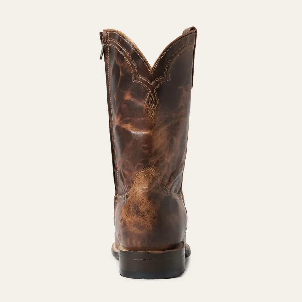 Stetson Rancher Zip Boots Brown