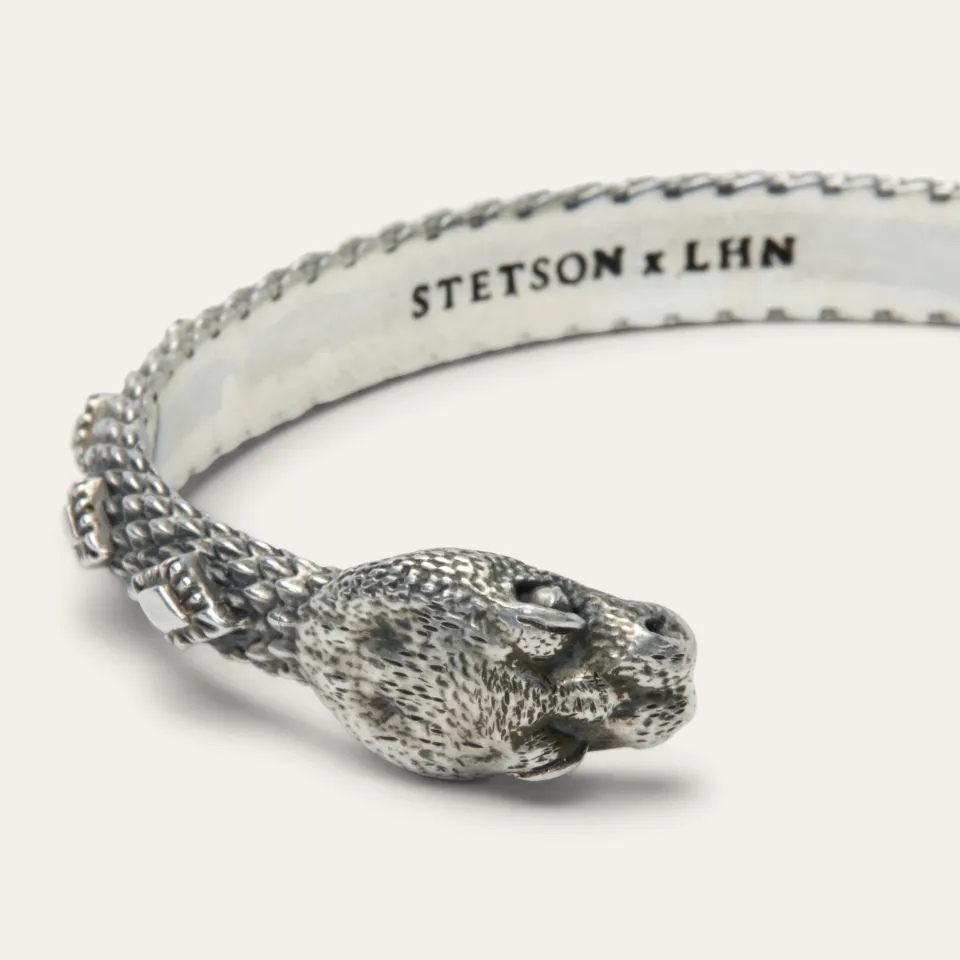 Hot Stetson Rattlesnake Cuff