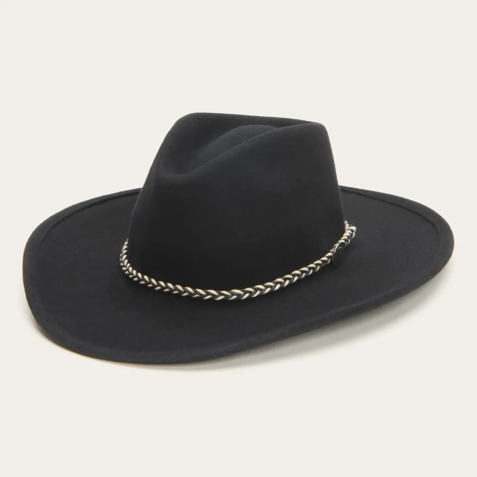 Outlet Stetson Rawhide Black
