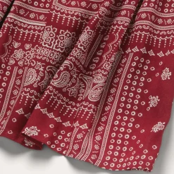 New Stetson Bandana Patchwork Dress Red