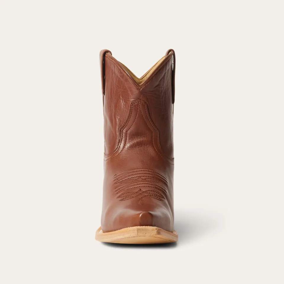 Discount Stetson Riley Shorty Boots Brown