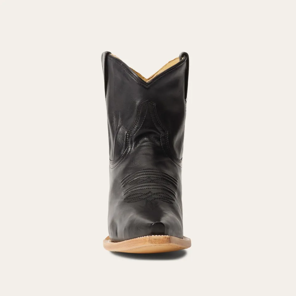 Online Stetson Riley Shorty Boots Black