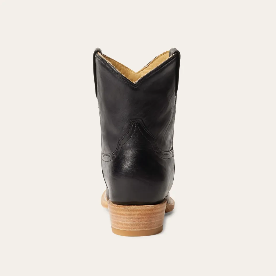 Online Stetson Riley Shorty Boots Black