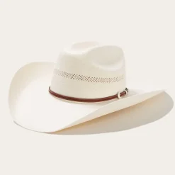Stetson Rincon 10X Straw Cowboy Hat Natural