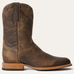 Sale Stetson Roughstock Zip Boots Brown