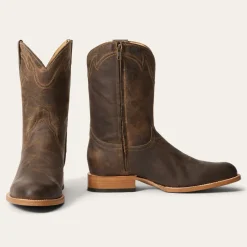 Online Stetson Roughstock Zip Boots Brown
