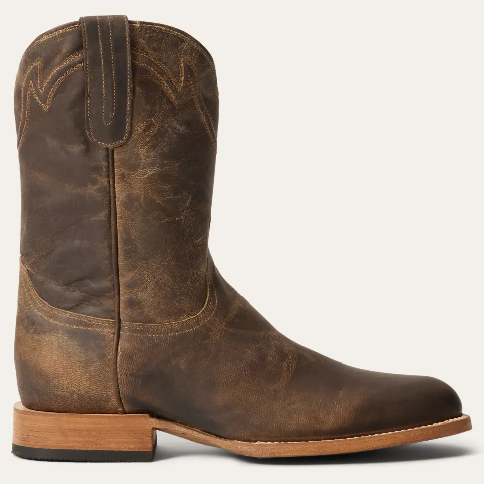 Online Stetson Roughstock Zip Boots Brown
