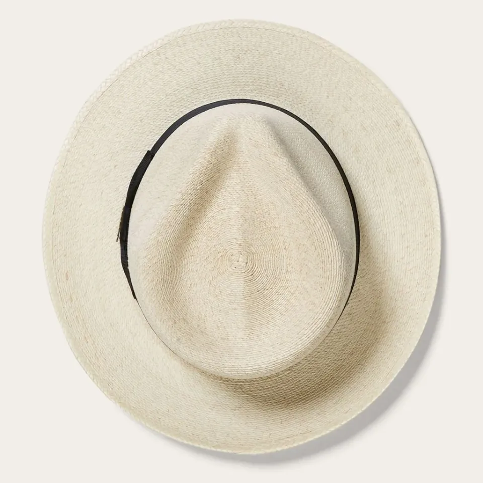 New Stetson Rushmore Palm Fedora Natural
