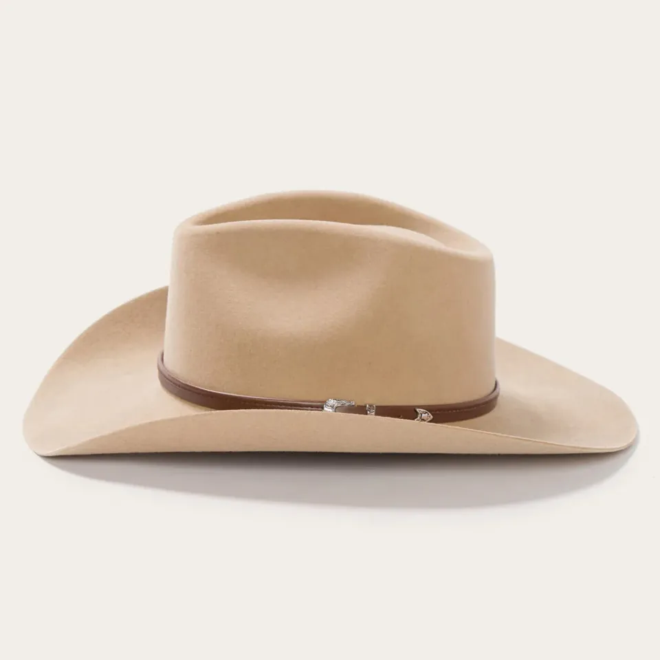 Outlet Stetson Seneca 4X Cowboy Hat Silver Sand