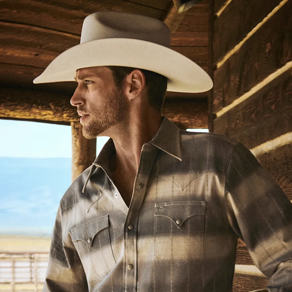 Outlet Stetson Shasta 10X Premier Cowboy Hat Mist Grey