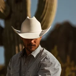 Outlet Stetson Shasta 10X Premier Cowboy Hat Mist Grey