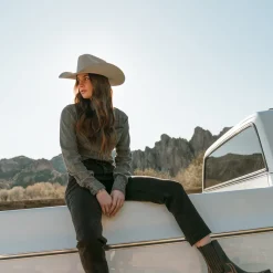 Stetson Shasta 10X Premier Cowboy Hat Mist Grey