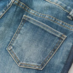 New Stetson Skinny Fit Stripe Leg Jean Blue