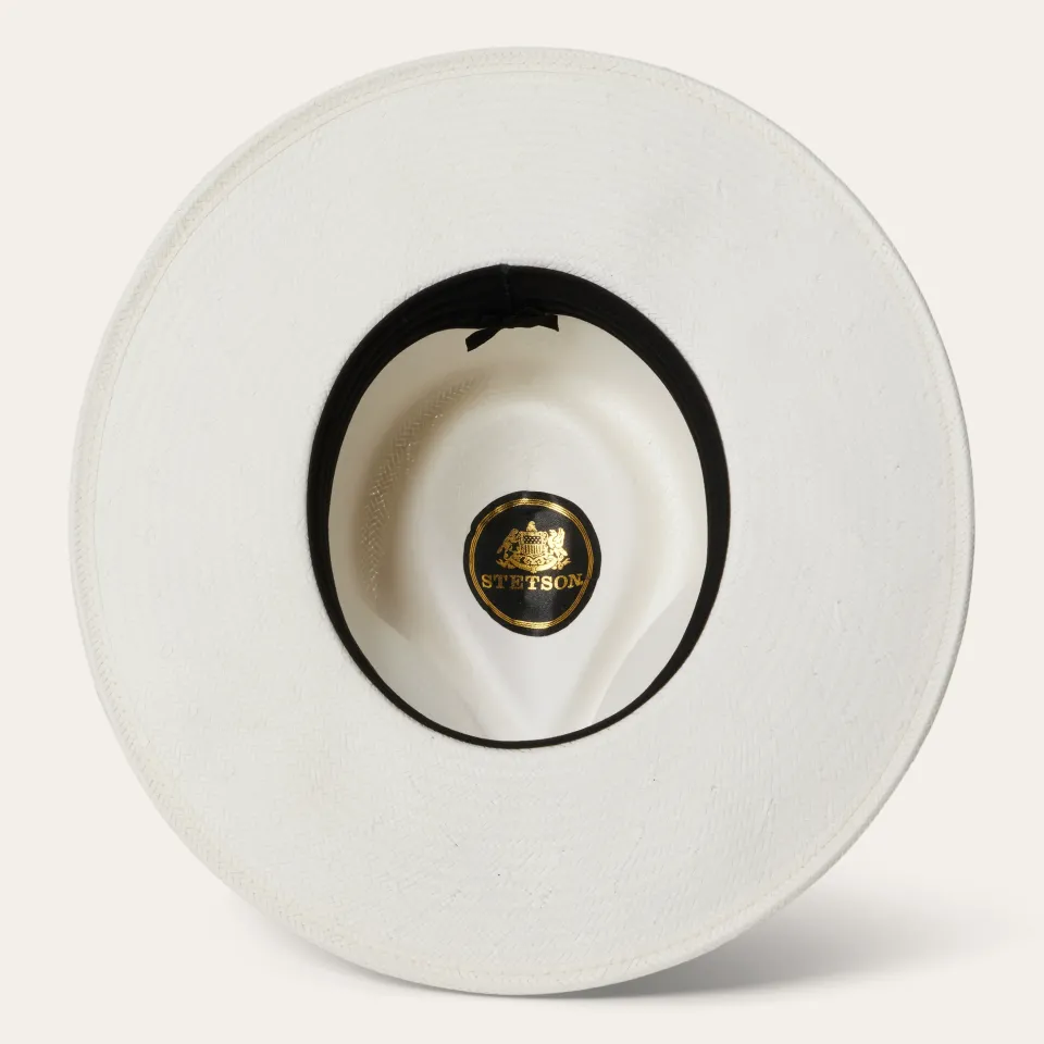 Outlet Stetson Sol Straw Fedora Bleach