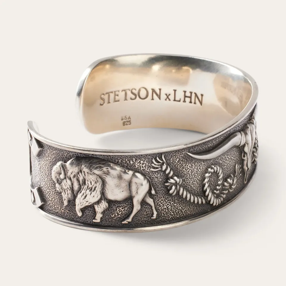 Clearance Stetson Southwestern Cuff Grey