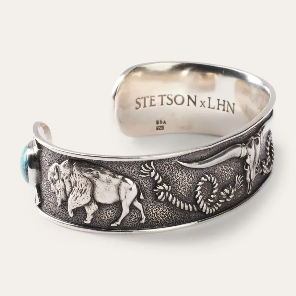 Outlet Stetson Southwestern Cuff Turquoise