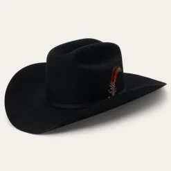 New Stetson Spartan 6X Cowboy Hat Black