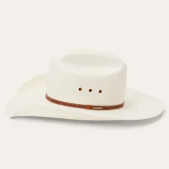 New Stetson Stanhope 10X Straw Cowboy Hat Natural