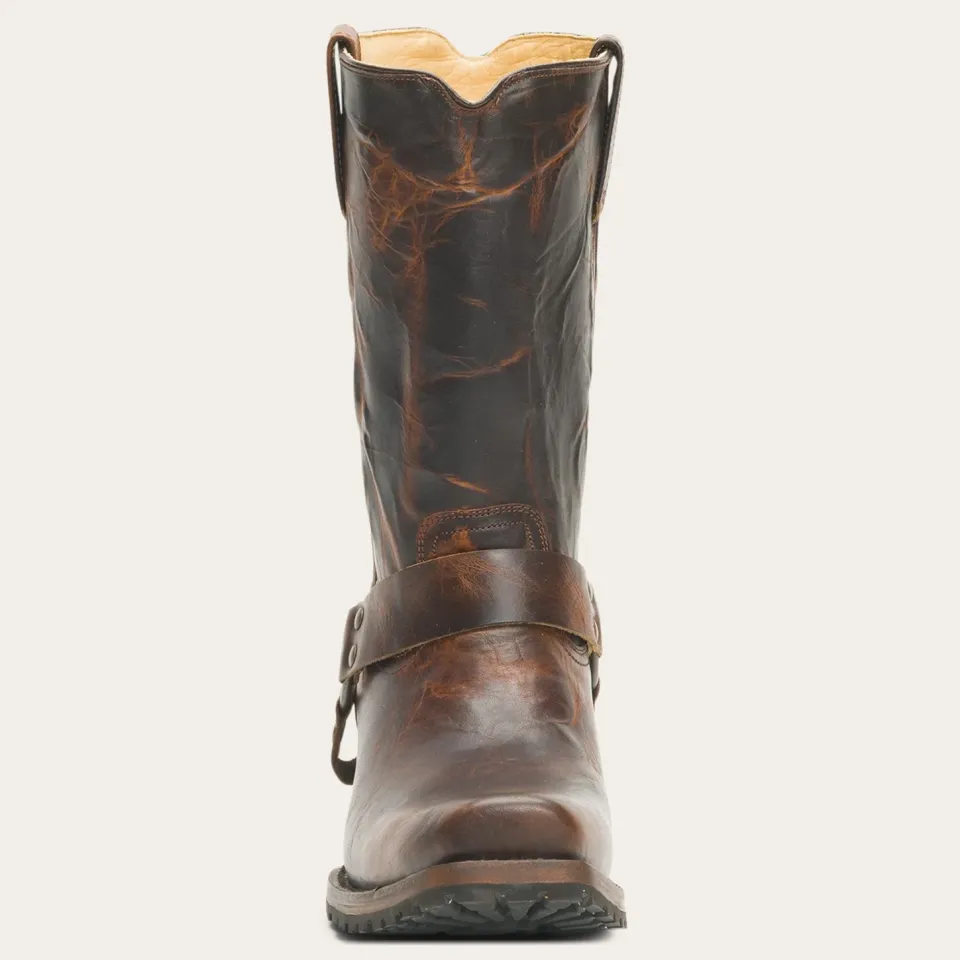 Clearance Stetson Heritage Harness Boots Brown