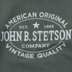Hot Stetson Hoody Star Left Chest Blue