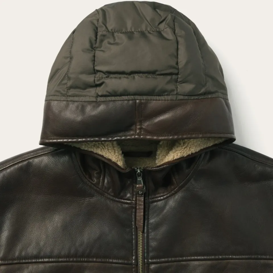 Best Stetson Novelty Solid Suede Jacket Brown
