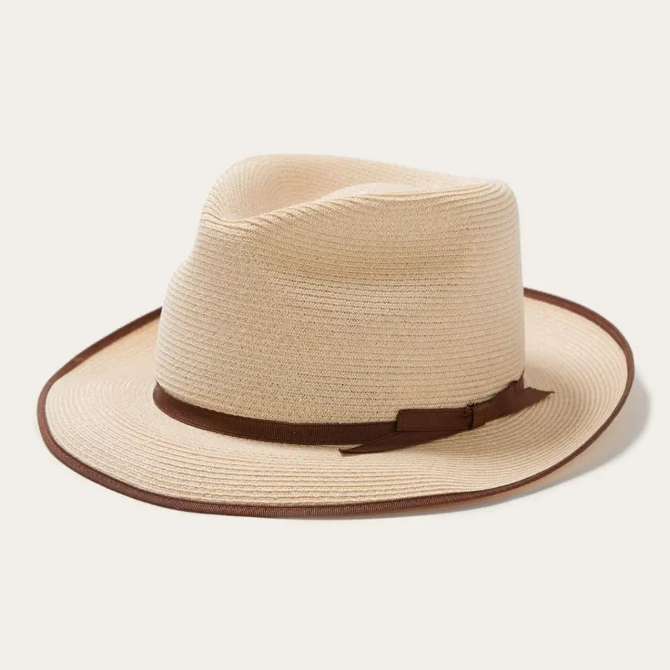 Online Stetson Stratoliner Hemp Fedora Natural
