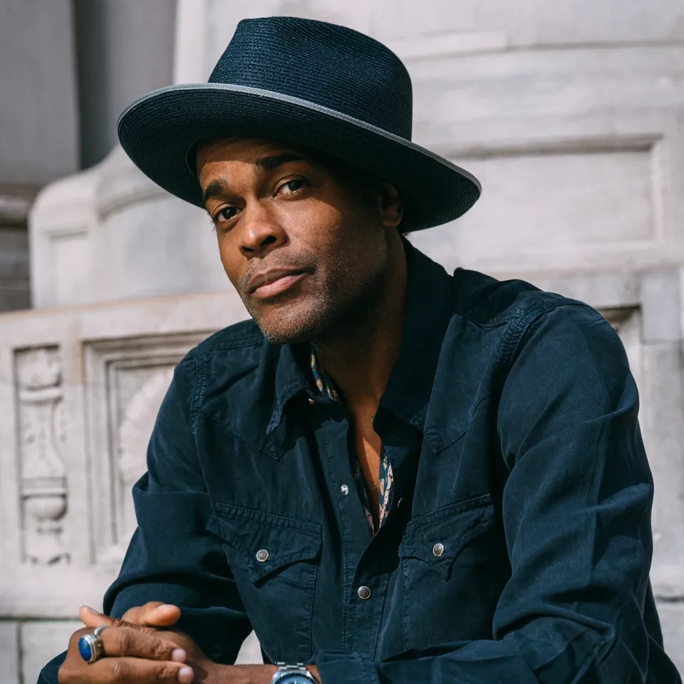 Discount Stetson Stratoliner Hemp Fedora Navy
