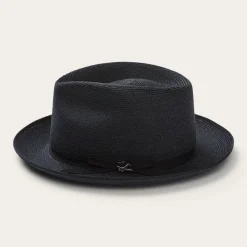 Best Stetson Stratoliner Hemp Fedora Black