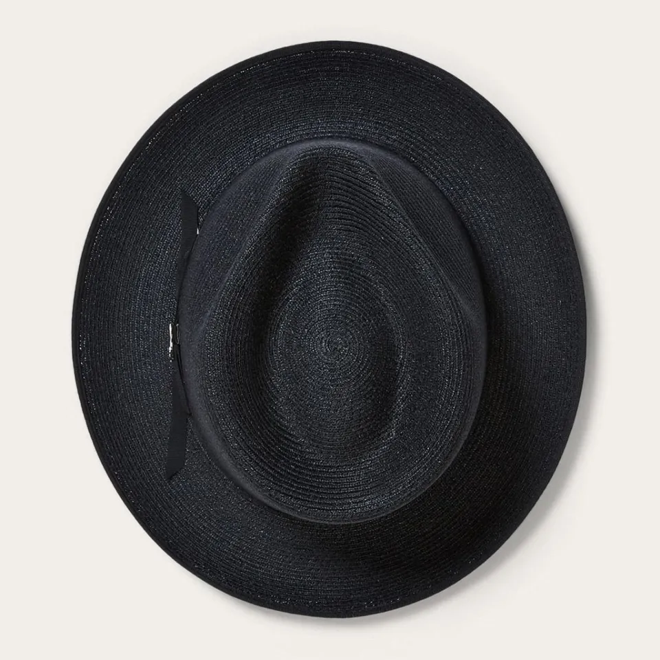 Best Stetson Stratoliner Hemp Fedora Black