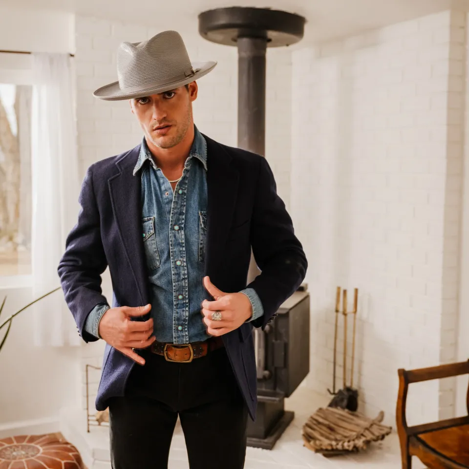Sale Stetson Stratoliner Milan Fedora Sand