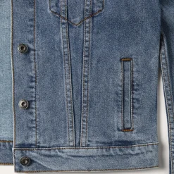 Online Stetson Stretch Denim Jacket Blue
