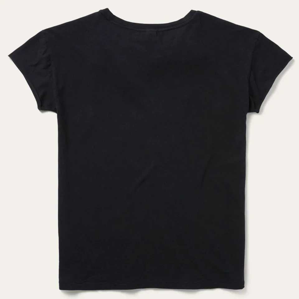 Hot Stetson Sunset Saguaro Graphic Tee Black