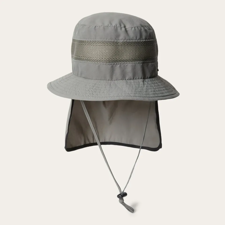 Best Stetson Switchback 'No Fly Zone' Mesh Bucket Hat Willow