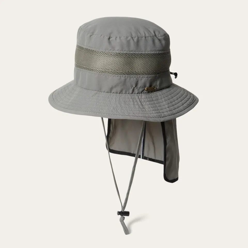Best Stetson Switchback 'No Fly Zone' Mesh Bucket Hat Willow