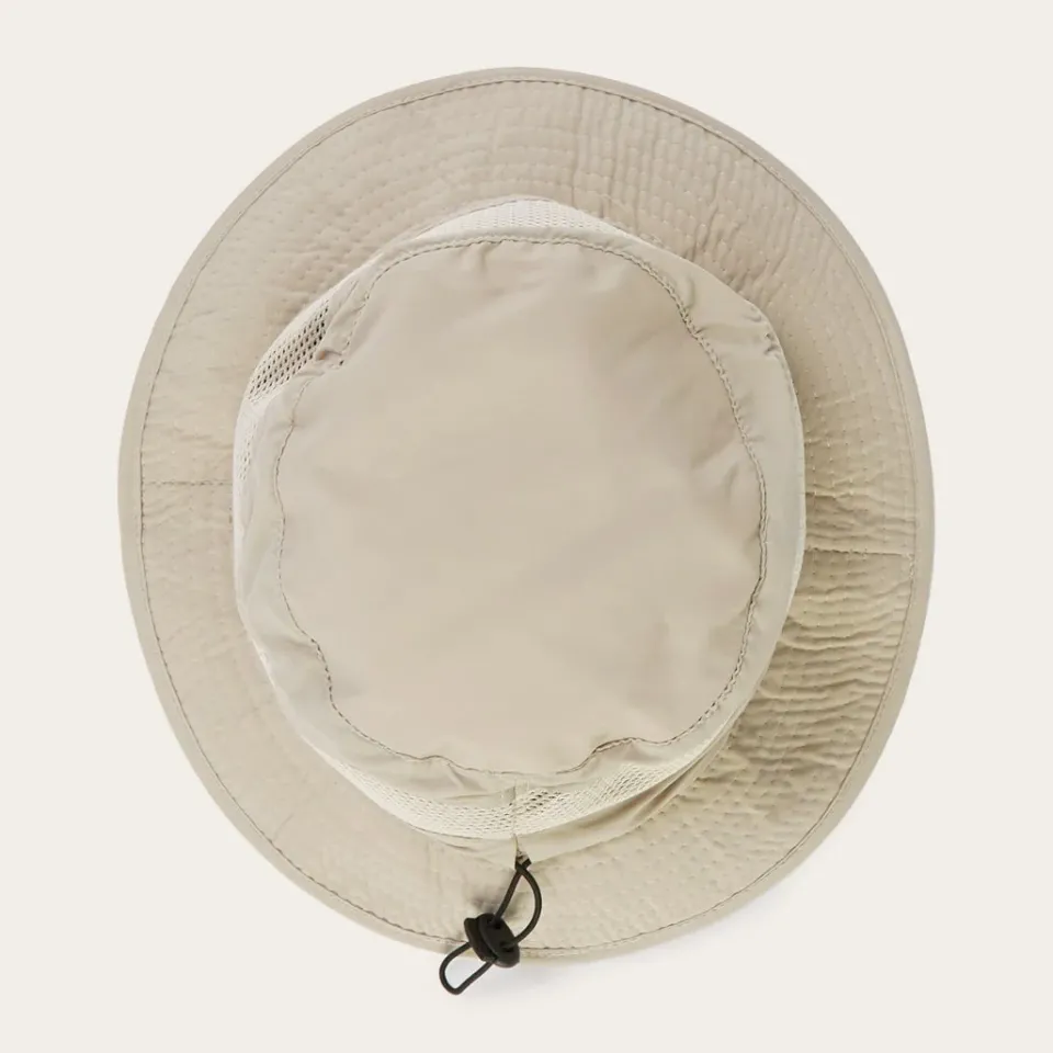 Discount Stetson Switchback 'No Fly Zone' Mesh Bucket Hat Khaki