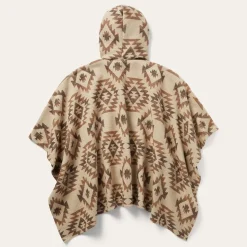 Clearance Stetson Tan Aztec Poncho Brown