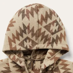 Clearance Stetson Tan Aztec Poncho Brown