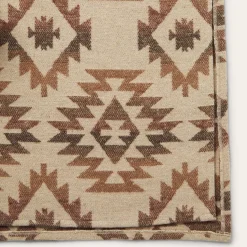 Clearance Stetson Tan Aztec Poncho Brown