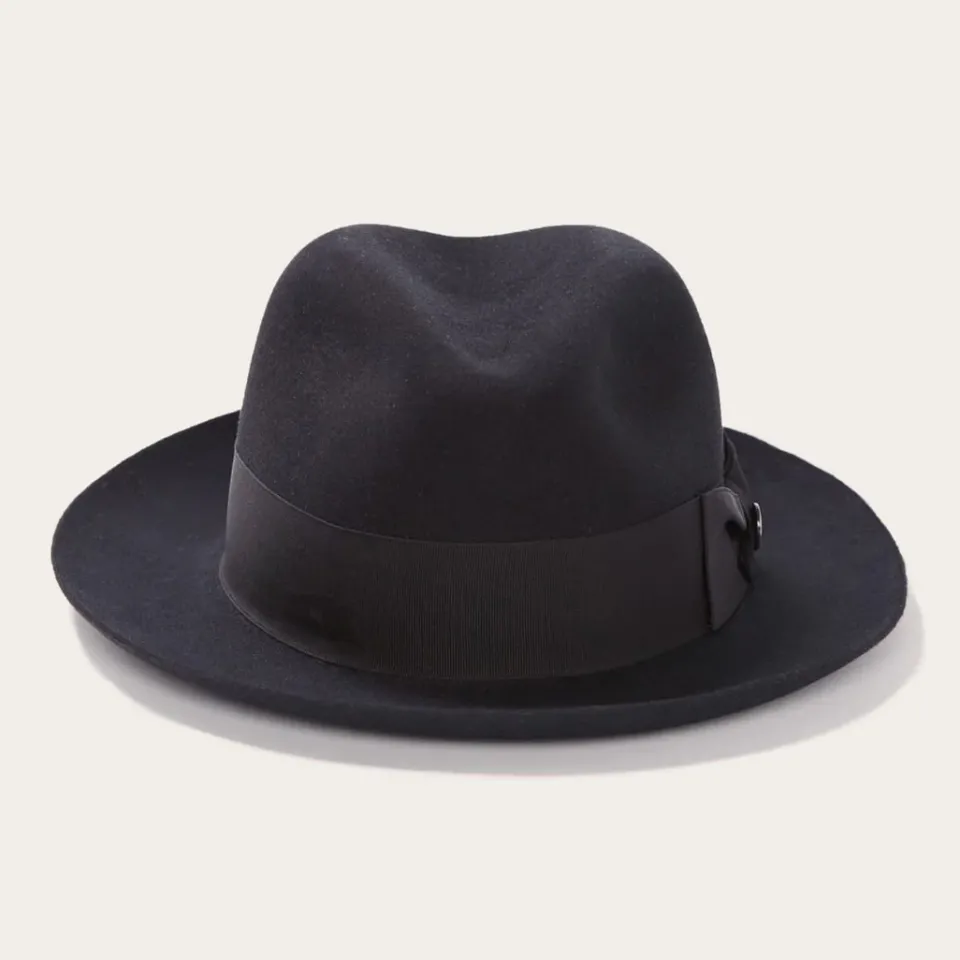 Clearance Stetson Temple Fedora Black