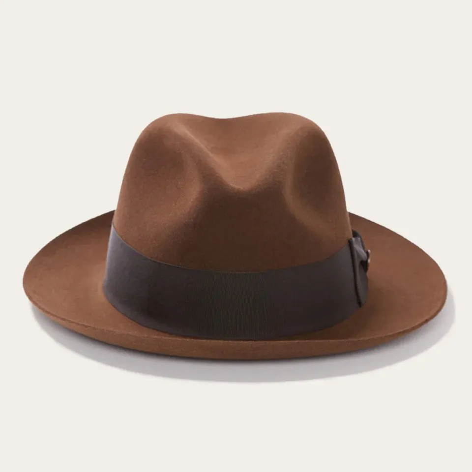 Sale Stetson Temple Fedora Mink