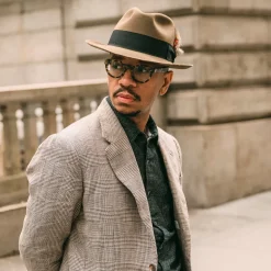 Stetson Temple Fedora Tawny