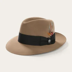 Stetson Temple Fedora Tawny