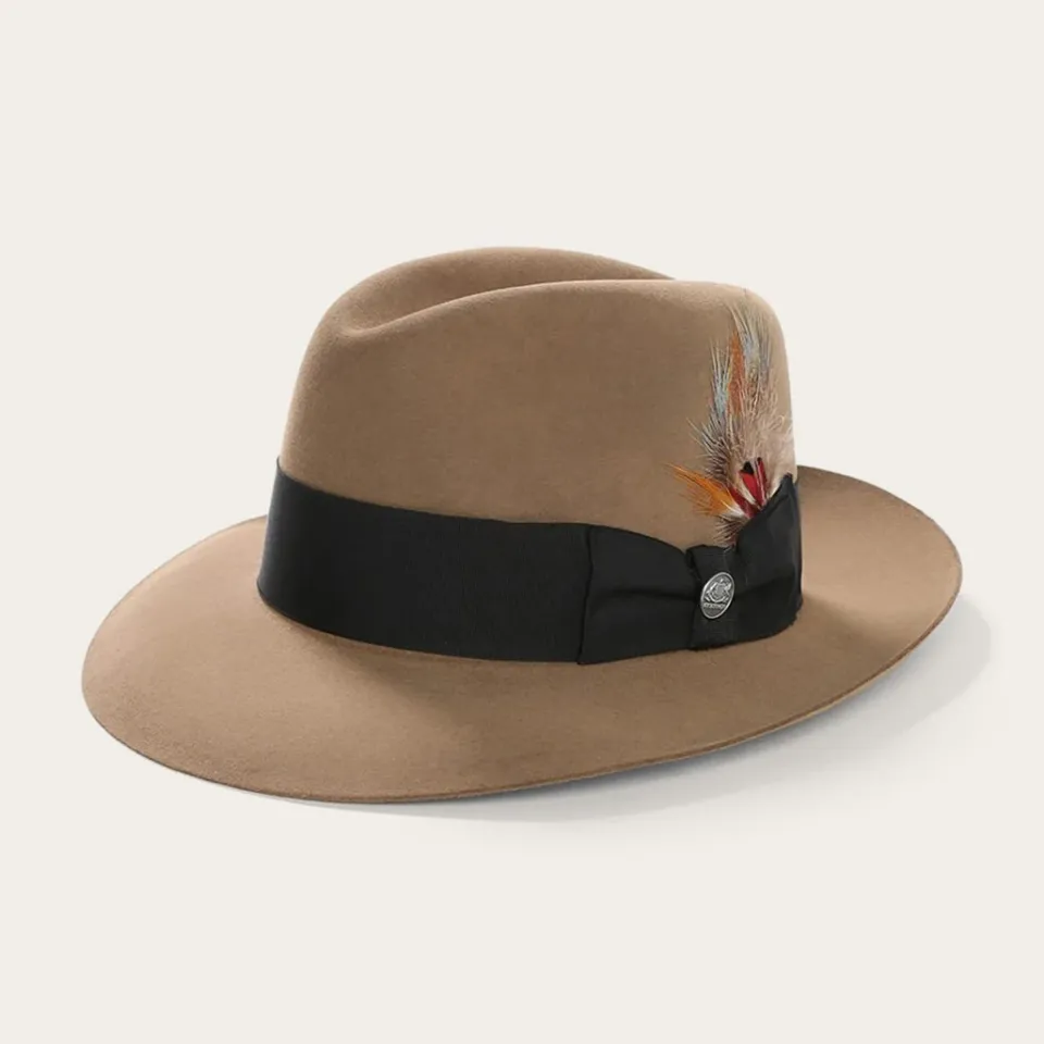 Stetson Temple Fedora Tawny