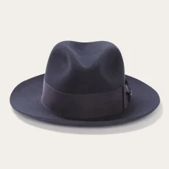 Hot Stetson Temple Fedora Navy