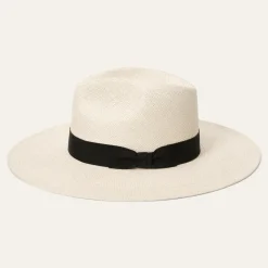 Hot Stetson The Naturalist Straw Hat Natural - Black Band